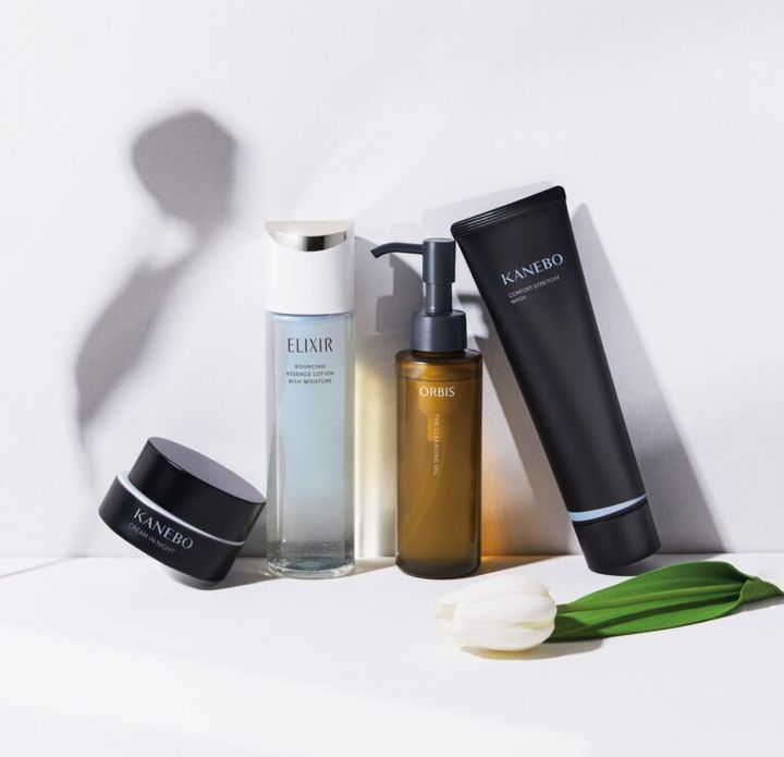 KANEBOコンフォート ストレッチィ ウォッシュⅡ、オルビス ザ クレンジング オイル、エリクシール リフトモイスト ローション ba、KANEBOクリーム イン ナイトⅡ