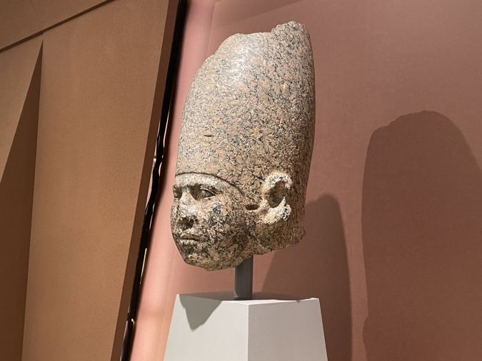 「王の頭部」 ブルックリン博物館所蔵 古代エジプト