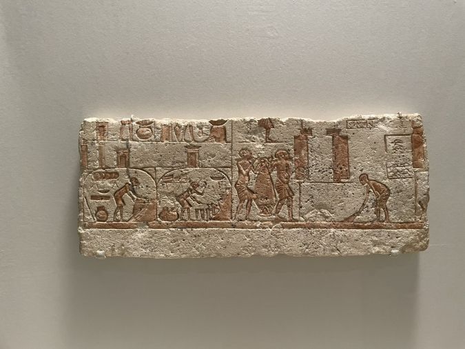 王宮の調理場レリーフ ブルックリン博物館所蔵 古代エジプト