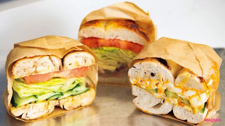 新橋 ベーグル専門店 MARUICHI BAGEL ベーグルサンド