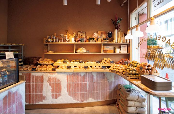 押上 ベーグル専門店 BAGEL FACTORY 内観