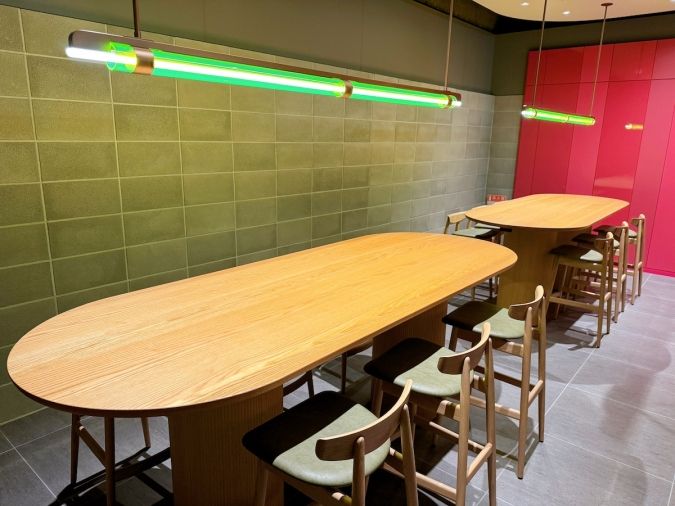 スターバックス コーヒー 天神ソラリアプラザ地下2階店 座席