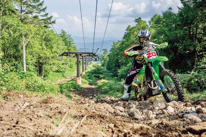 IAワタライのガレ場克服ライテク：Part06【フロントをずらせるようにしておこう】