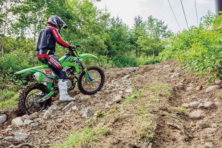 IAワタライのガレ場克服ライテク：Part06【フロントをずらせるようにしておこう】