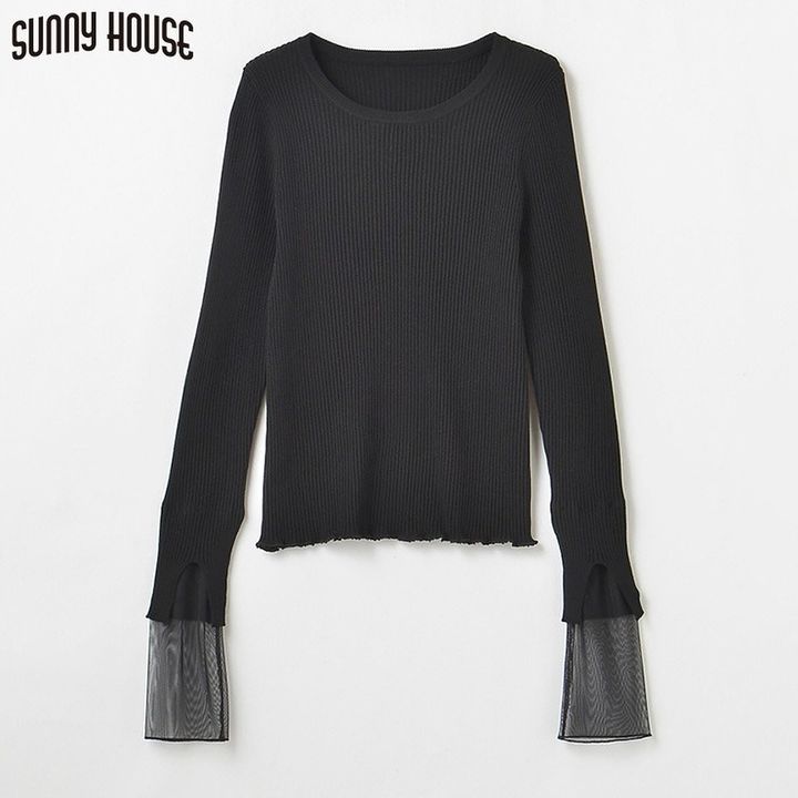 しまむらのシアーニットプルオーバー（SUNNY HOUSE）