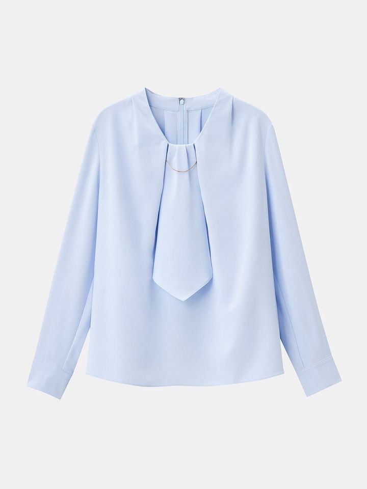 PLSTのUVカットチェーンパーツブラウス