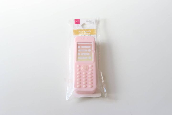 ダイソー キーホルダー（携帯） パッケージ