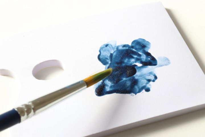 セリア 使い捨てペーパーパレット 30枚入り 使用例