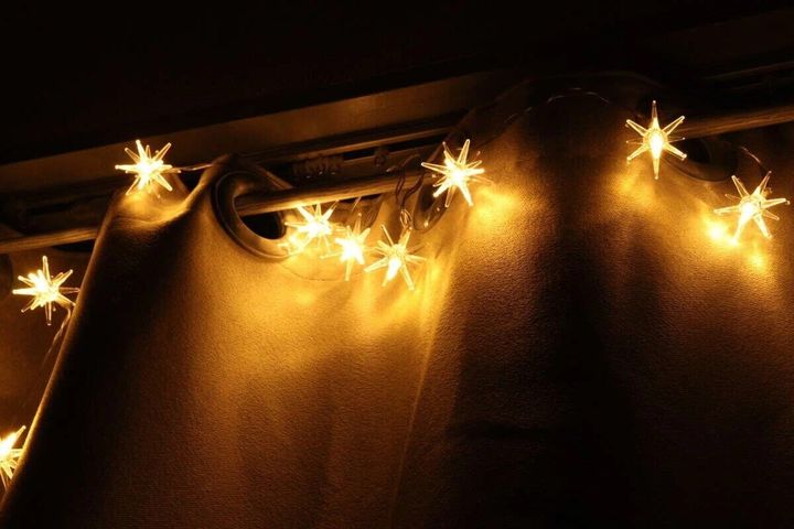 ダイソー ガーランドライト（10LED、結晶、USBタイプ）