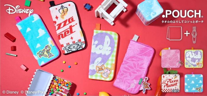 アイアップ ディズニー「ズートピア／トイ・ストーリー」どっとポーチ