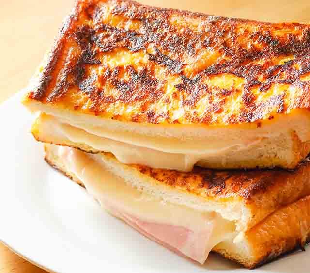 ハムとチーズのフレンチトースト