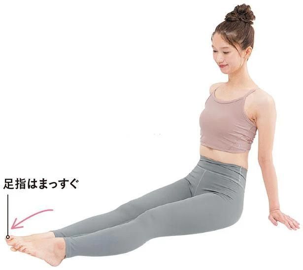 STEP2 足指を伸ばす （C）erica／KADOKAWA