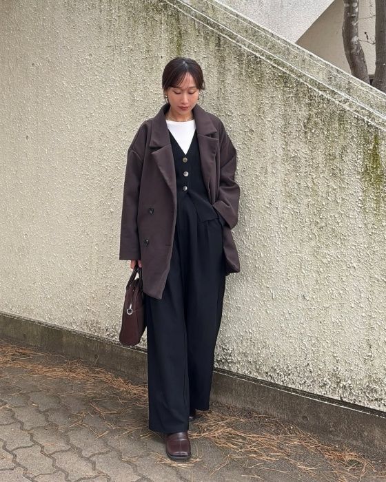 しまむら「ミドル丈コート」