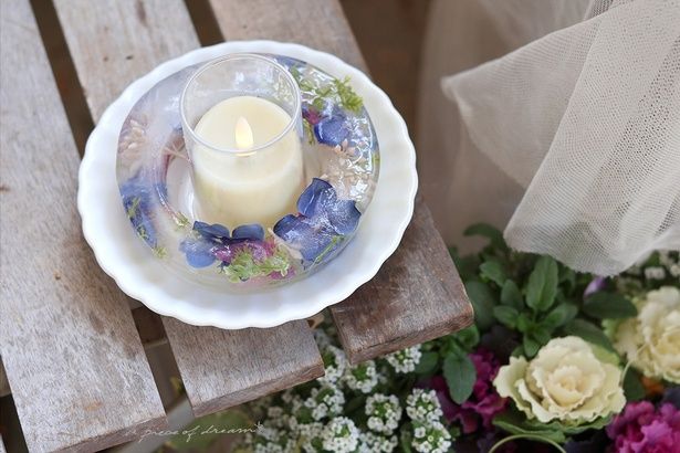 「アイスキャンドル」を作ってみました