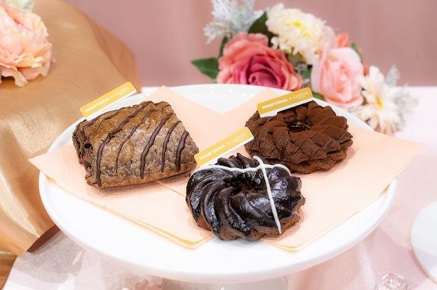 ショコラパイ生地と生ショコラフレンチ生地も開発