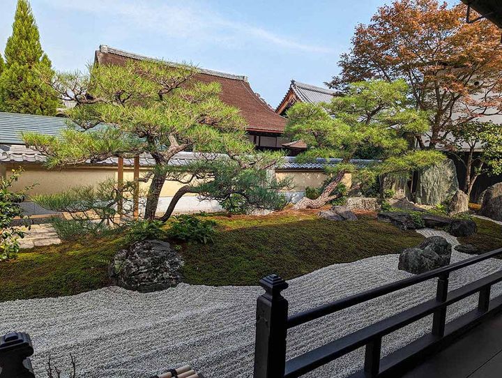 大徳寺大仙院、枯山水庭園