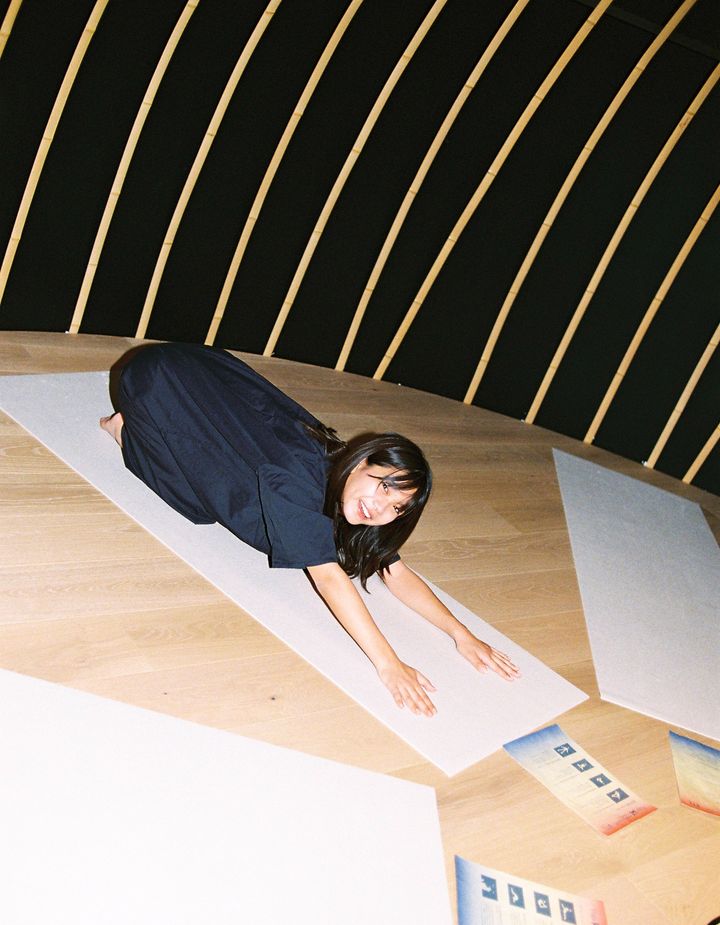 まずはサウナ前に軽く準備運動！