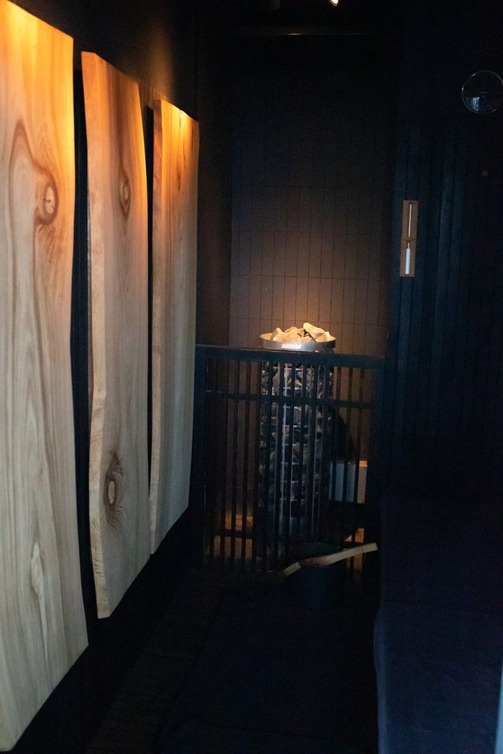 香り豊かなサウナ