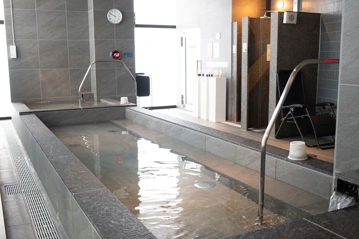 解放感と清潔感のある大浴場