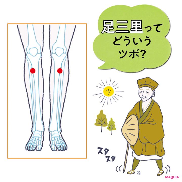【質のいい睡眠】ツボ「足三里」のすごい効果とは？正確な位置や押し方を小田さんがインタビュー！