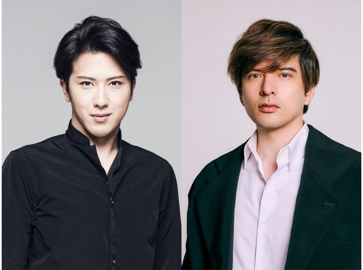 ミュージカル『RRR』Based on SS Rajamouli’s ‘RRR’. ダブル主演を務める（左から）尾上松也、城田優 width=