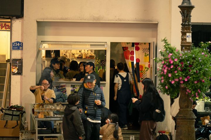日本酒イベントの様子