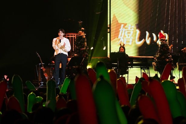 『Celebration』を歌うチ・チャンウク (C) Ji Chang Wook Japan Official Fanclub