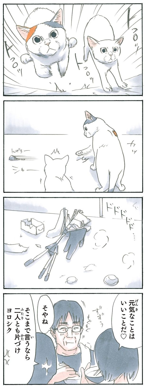 二人とも片づけヨロシク （C）にごたろ／KADOKAWA