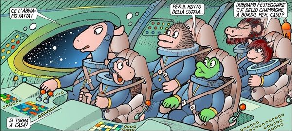 アニメ『宇宙船サジタリウス』の原作漫画「ALTRI MONDI」の日本語版電子書籍が刊行！