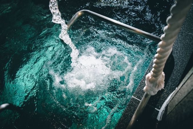 湯らっくす 水風呂1