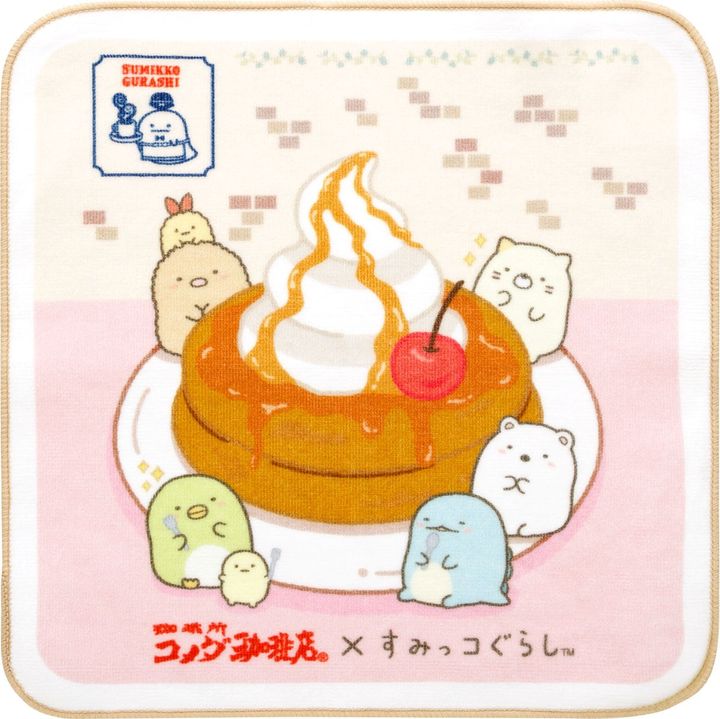 「ミニタオル」（C）2026 KOMEDA Co.,Ltd （C）2026 SAN-X CO., LTD. ALL RIGHTS RESERVED.