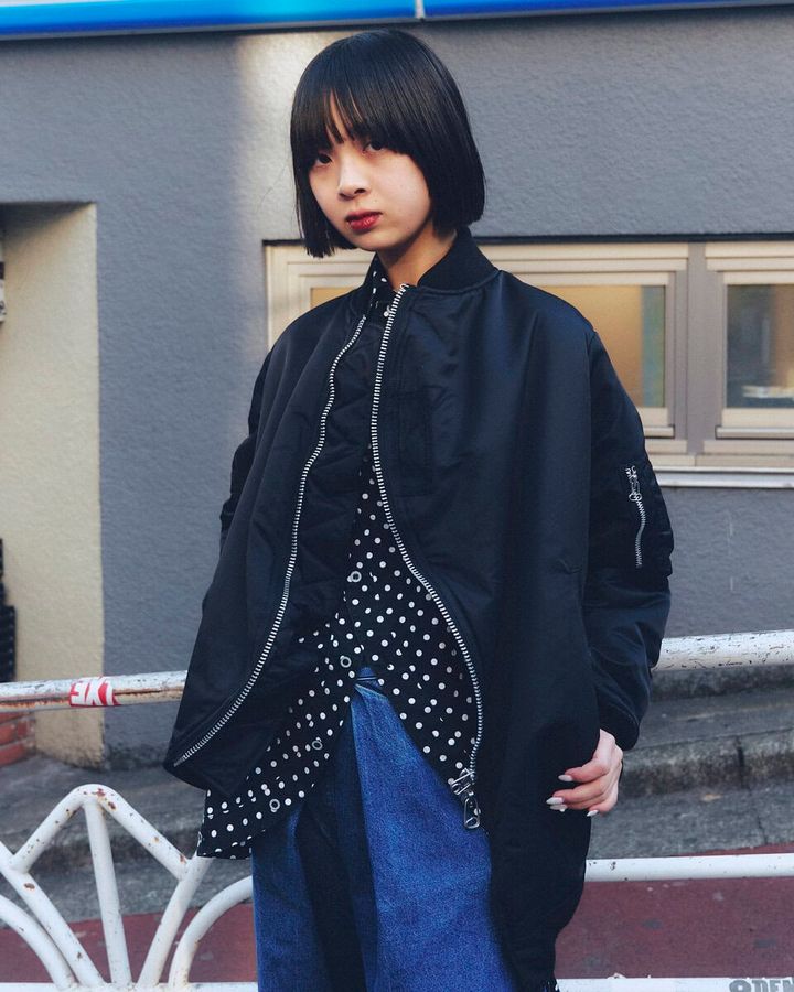 【スナップ】変わった形のアイテムを寄せ集めた“オールスター”コーデ