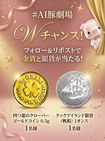 AIが描く心に刺さる豚映画コンテスト「#AI豚劇場」が開催！総額20万円の賞金チャンス