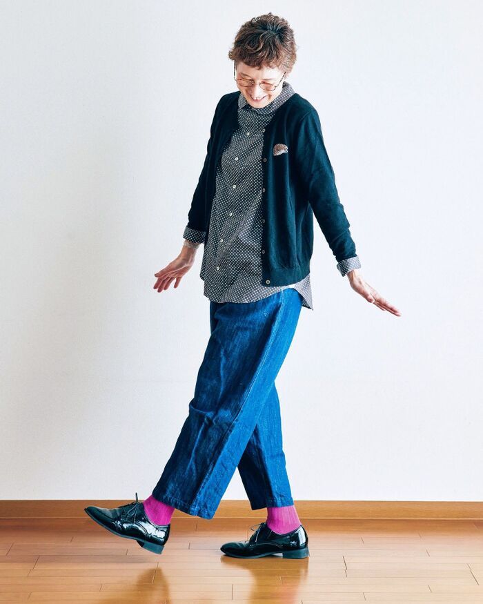 〈63歳の一人暮らし〉60代からは、もうそんなにがんばらなくていい。世間体は気にせず好きなものを着る！