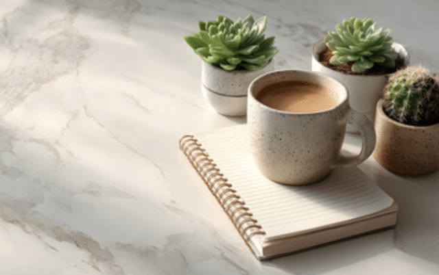 コーヒーとノート