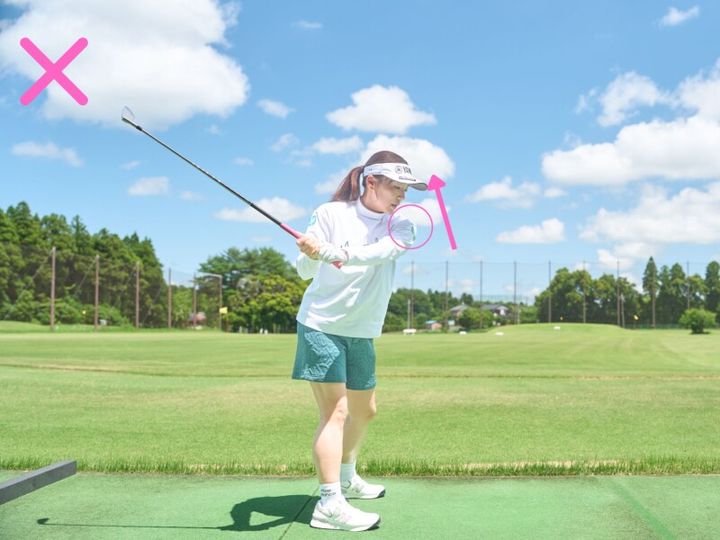 久々のラウンド前の練習法！有村智恵がレッスン