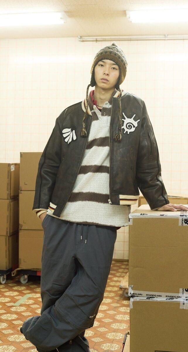 FAF［エフエーエフ］のバーシティジャケット