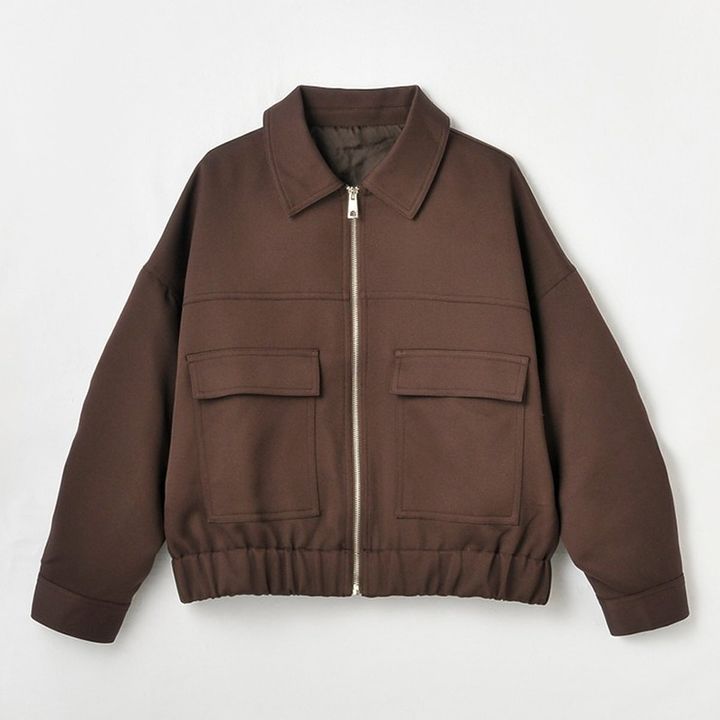 しまむらのショート丈ブルゾン（SUNNY HOUSE）