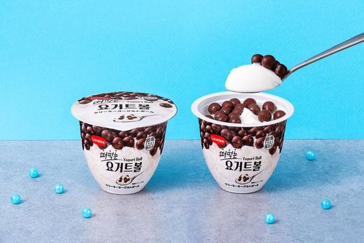 セブン-イレブン セブン 韓国アイス クリーミーヨーグルトボール