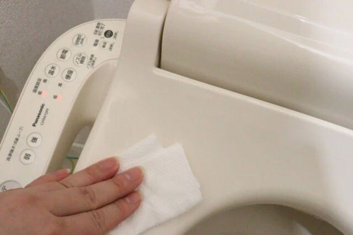 ダイソー 水に流せるペーパータオル