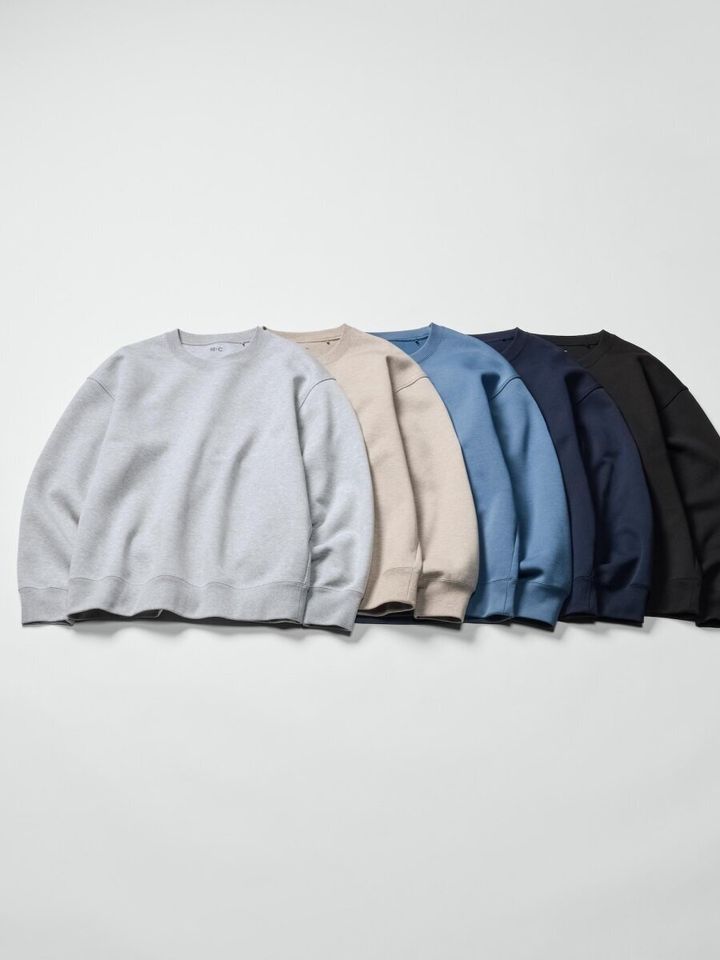 2026春ユニクロ大人女性おすすめオーバーサイズスウェットシャツ