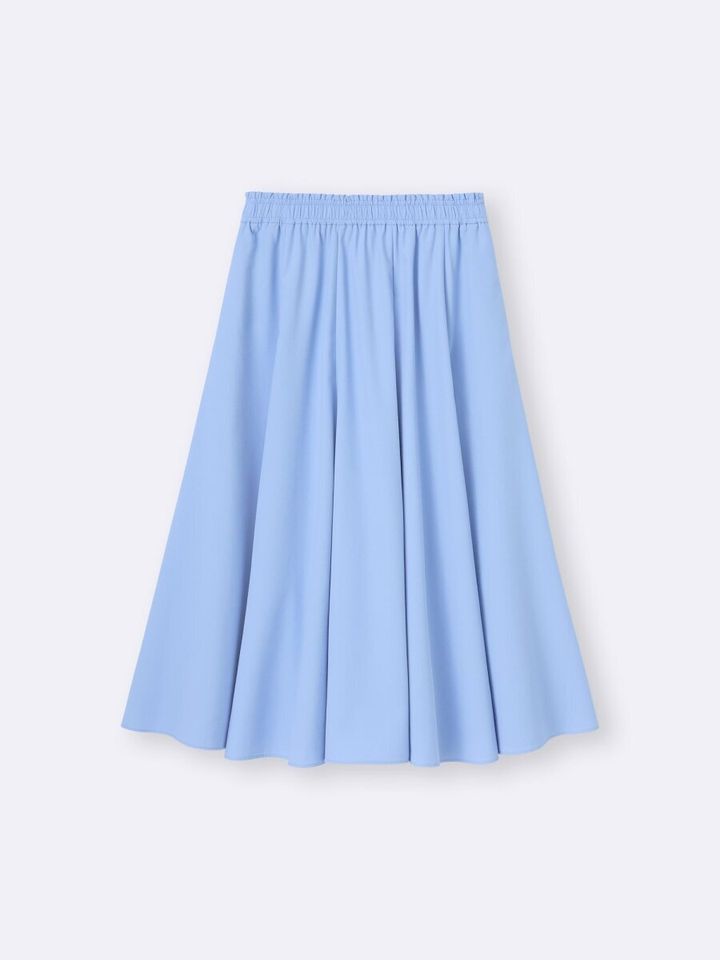 2026gu大人女性おすすめセットアップサーキュラーミディスカート
