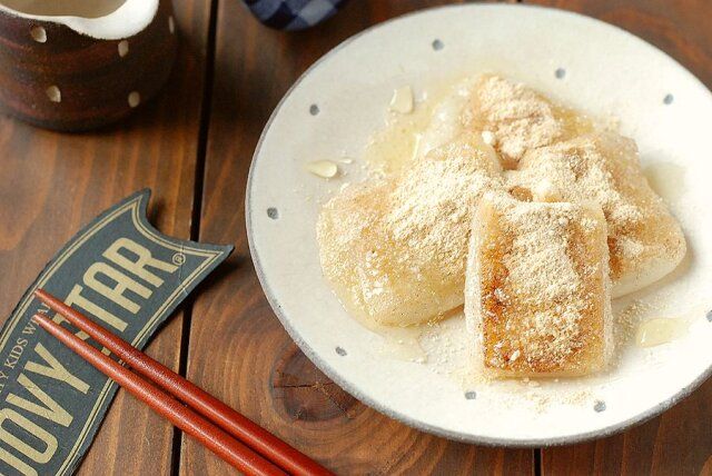 バターきな粉餅