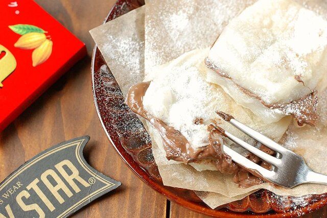 チョコもちサンド実食