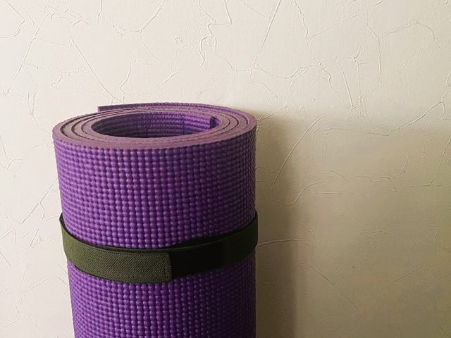 ダイソーべんりベルト ヨガマットにも