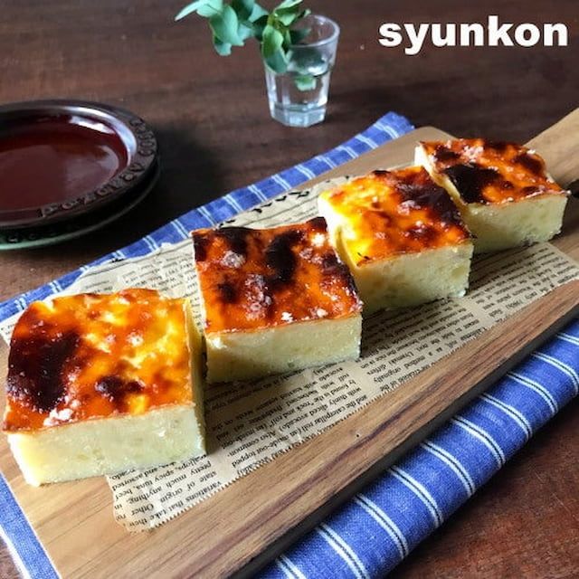 山本ゆりさんの「バスク風スイートポテトケーキ」レシピ