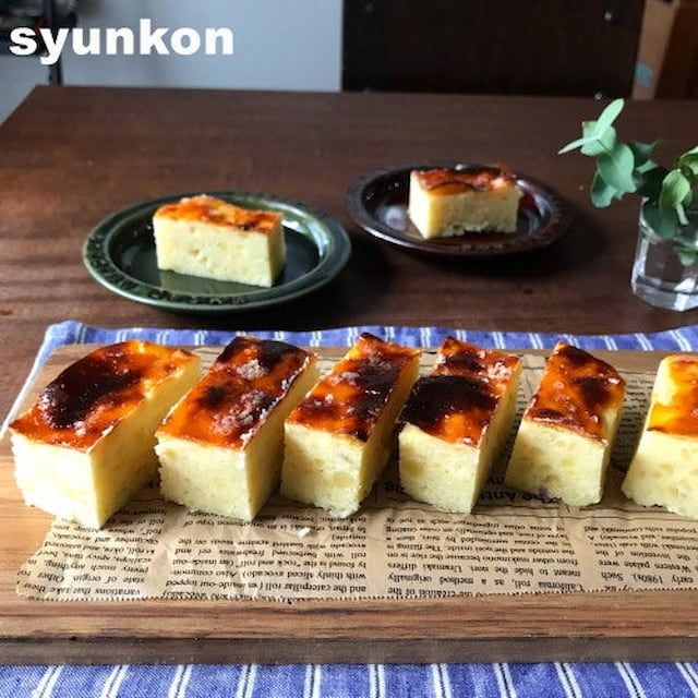 山本ゆりさんの「バスク風スイートポテトケーキ」レシピ