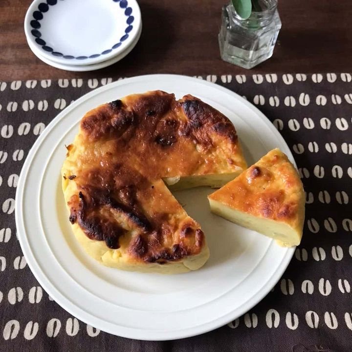山本ゆりさんの「バスク風スイートポテトケーキ」レシピ