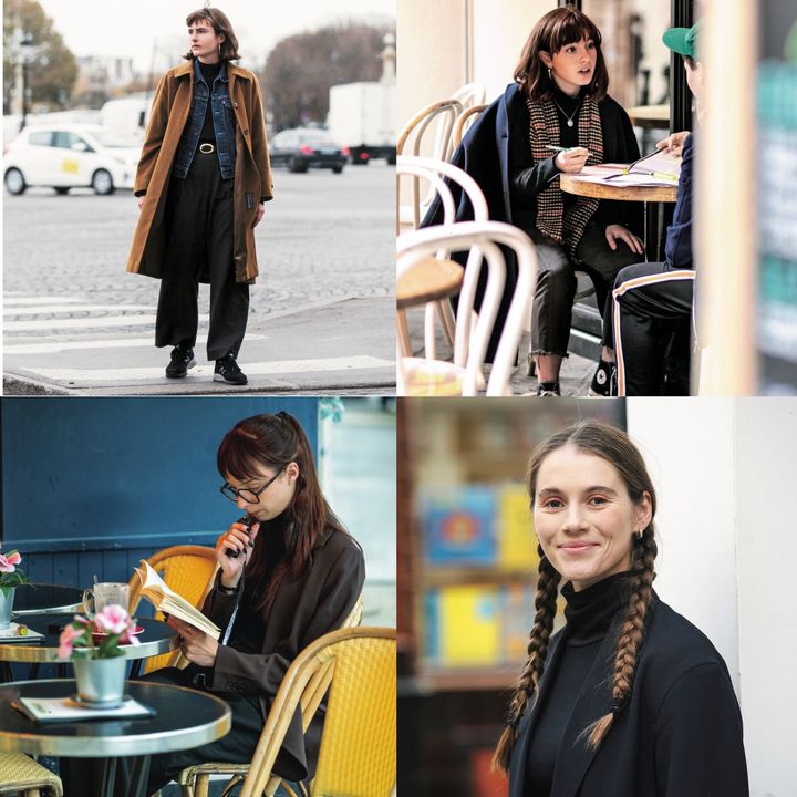 【ブラックタートルニットのお手本コーデ18選】黒タートルは主役にも脇役にも使える！