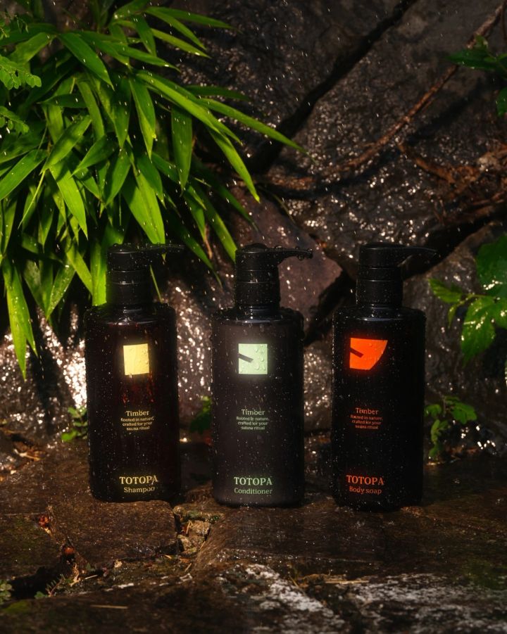 外苑前 TOTOPA トトパ アメニティ シャンプー トリートメント ボディソープ